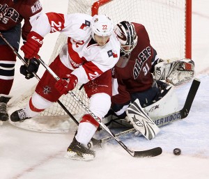 Jamie Schaafsma playing with the Allen Americans - Photo by Chip Crail