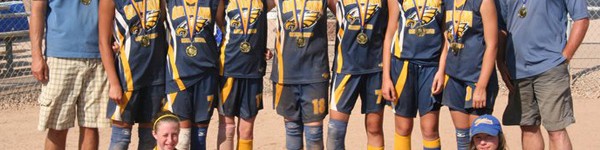 Novice Golden Eagles Win Local Softball Tournament