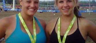 Ciarma and Hanley Capture Provincial Beach Volleyball Bronze