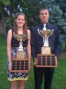 Jack Parry Award - Kailey Houston and Thomas Bednarik