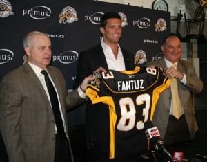 Andy Fantuz Hamilton Tiger Cats - Photo from Facebook.com/AndyFantuz83