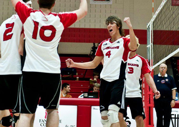 Sam Youlton of the Fanshawe Falcons - Photo from Facebook.com/Fanshawe Falcons by Kedar Pai