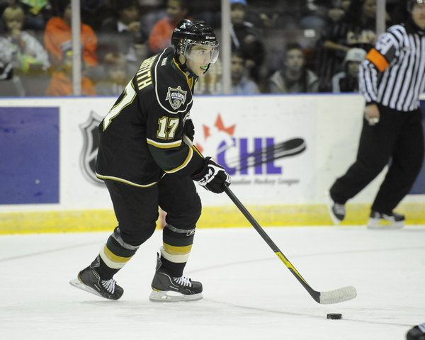 Griffith Scores Hat Trick to Lift Knights to Win, Leads League