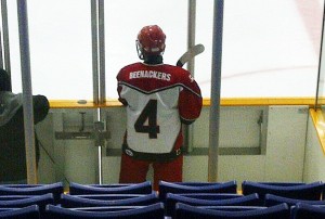 Chatham-Kent Cyclones player Steven Beenackers