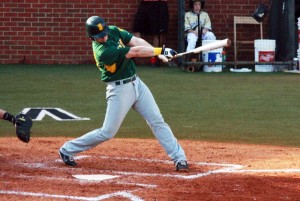 Larry Balkwill with the Siena Saints