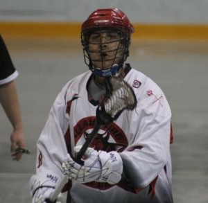 Jordan Durston of the Wallaceburg Red Devils