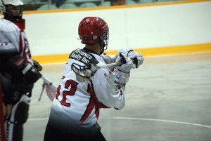 Joel Shepley with the Wallaceburg Red Devils