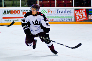 Brennan Rainey playing with the Dresden Kings - Photo by David DeHoey