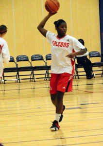 Anique Daley of the Fanshawe Falcons