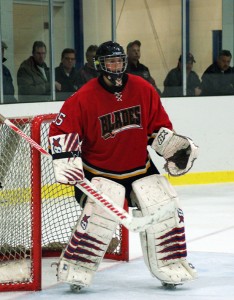 Dylan Vanderpol playing with the Blenheim Blades - CKSN.ca Photo