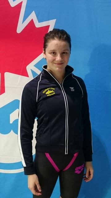 Broad Competes At Canadian Swimming Championships
