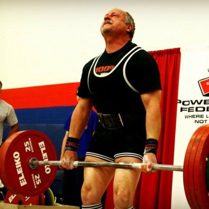 Wallaceburg's Kevin Stirling took home a silver medal from the World Masters Powerlifting Championships in Denver, CO | Photo from Facebook