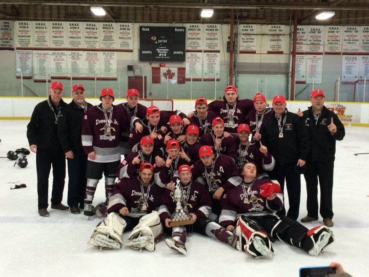 The Dresden Midget Rep hockey team ended a 29-year-drought when they won the OMHA championship this weekend.