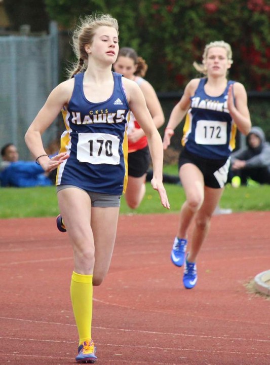 Hawks Win Individual Track Titles
