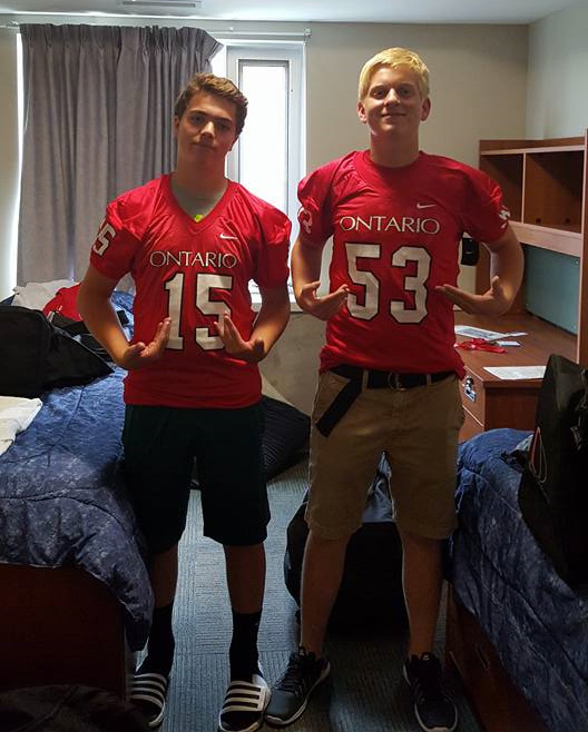 Creechan, Gleeson Playing For Team Ontario