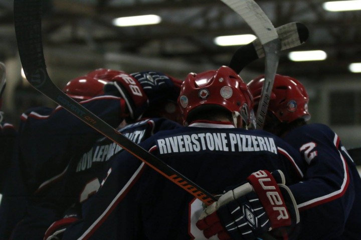 The Petrolia Flyers picked up a 7-4 win over Dresden in the first of back-to-back games on Thursday | Photo from Petrolia Flyers Facebook