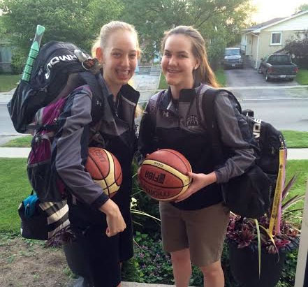 Emily Kirkpatrick - Maggie Denys basketball