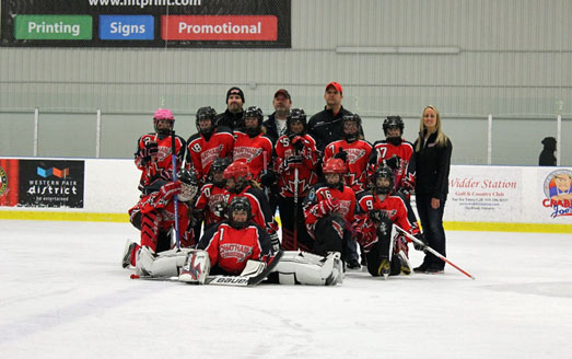 Chatham Thunder U12 ringette