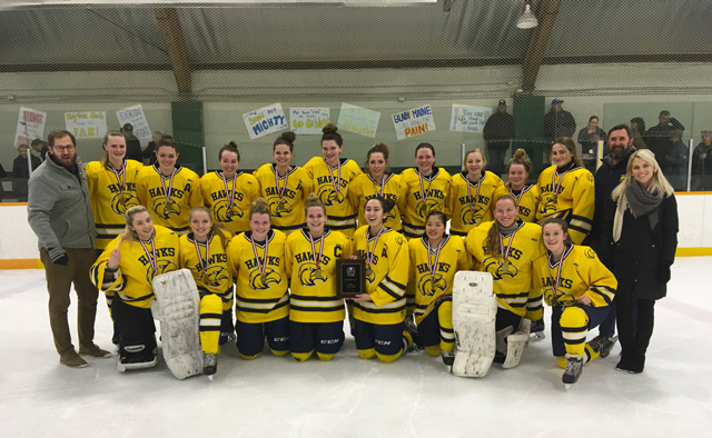 CKSS girls hockey SWOSSAA champions