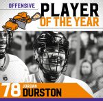 Durston Voted Bandits’ Offensive Player of the Year