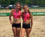 Lahey, Meredith Win Silver In Beach Competition