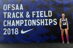 Camille Blain Wins OFSAA Hurdles Gold
