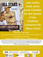 Chatham Coloured All-Stars Comic Book Launch Happening In Chatham