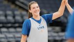 Bridget Carleton Waiting And Training Until Basketball Resumes