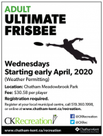 Play Adult Ultimate Frisbee This Spring – Registration Open