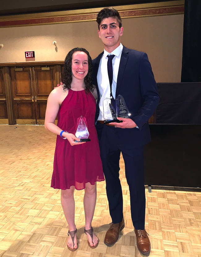 Johnson, Kucera Win WESPY Awards