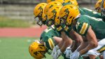 Several Chatham-Kent Football Players Lining Up For The St. Clair Fratmen