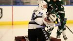 Evan DeBrouwer Repeats As Atlantic Hockey Goalie of the Week