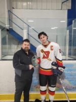 Spence named Stobbs Division defenceman of the year