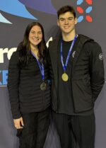 Schinkelshoek and Branton medal at Euro swim meet