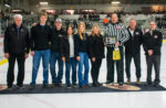 Jeff Parney recognized for his 30 years as a hockey official