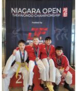 Taekwondo students shine at Niagara competition