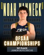 VanNeck wins two golds at OFSAA