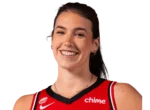 Bridget Carleton taking part in WNBA’s All-Star three-point contest